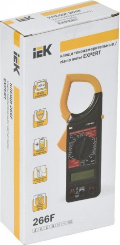 Клещи токоизмерительные IEK Expert 266F TCM-1F-266 - изображение 3