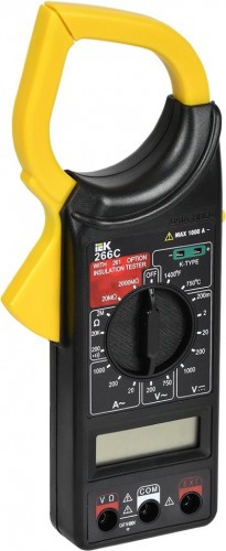 Клещи токоизмерительные IEK Expert 266C TCM-1C-266