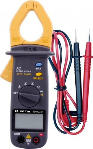 Клещи токоизмерительные KING TONY 9DM2351 AC/DC