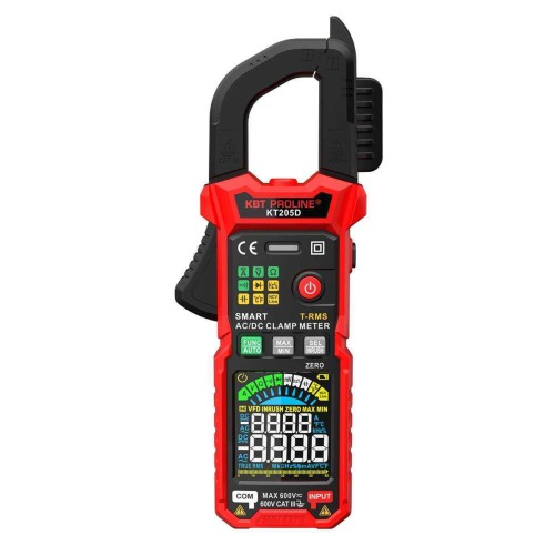 Клещи токоизмерительные КВТ КТ 205D серия PROLINE цифровые 90386