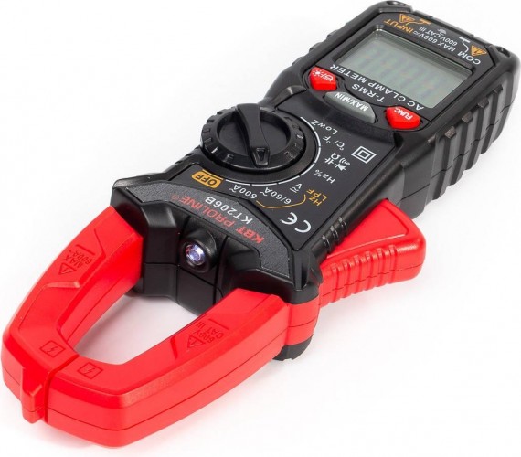 Клещи токоизмерительные КВТ KT206B kt "proline" цифровые 79130 - изображение 5