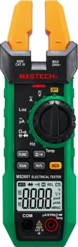 Клещи токоизмерительные MASTECH MS2601 (открытые) 13-1315