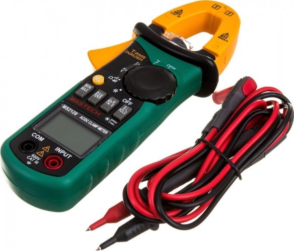 Клещи токоизмерительные MASTECH MS2128 + постоянный ток + t-rms 13-1317 - изображение 3