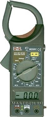 Клещи токоизмерительные MASTECH M 266 C 13-1303