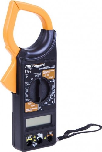 Клещи токоизмерительные Proconnect P266 токовые 13-3050 - изображение 2