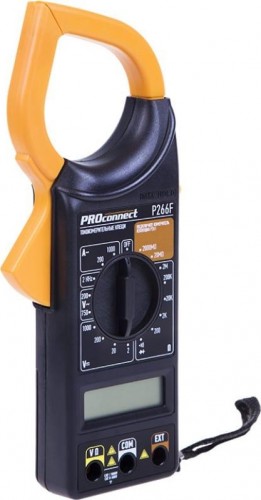 Клещи токоизмерительные Proconnect P266F токовые 13-3051 - изображение 2
