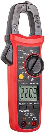 Клещи токоизмерительные RGK CM-12 с поверкой 779685 - изображение 3