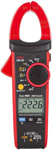 Клещи токоизмерительные RGK CM-20 с поверкой 779692