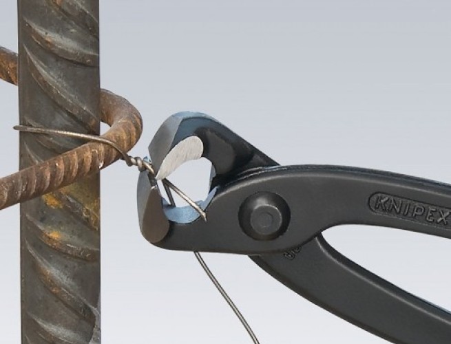 Клещи вязальные KNIPEX KN-9901220SB для арматурной сетки, 220 мм - изображение 2