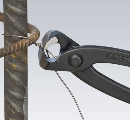 Клещи вязальные KNIPEX KN-9901250SB для арматурной сетки, 250 мм - изображение 2