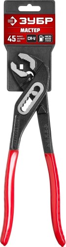 Клещи ЗУБР МАСТЕР переставные сr-v, высокомощный коробчатый шарнир,  2242-24_z01 - изображение 5