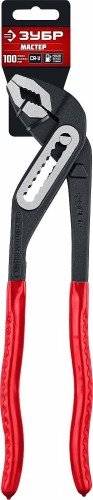 Клещи ЗУБР МАСТЕР переставные сr-v, высокомощный коробчатый шарнир,  2242-40 - изображение 4