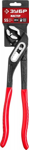 Клещи ЗУБР МАСТЕР переставные сr-v, высокомощный коробчатый шарнир,  2242-30_z01 - изображение 5