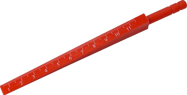 Клин тарированный для проверки щелей и зазоров МАСТАК 109-70001