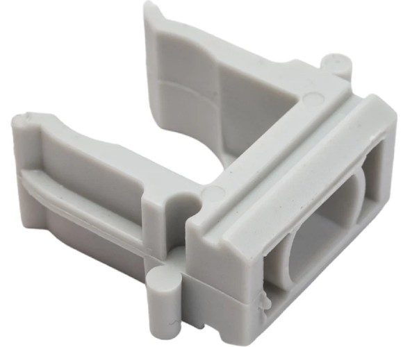 Клипса REXANT 28-0116-2 для трубы ø16мм, серая (100 шт/уп)