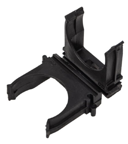 Клипса REXANT 28-0132-3 для трубы ø32мм, черная (100 шт/уп) - изображение 2