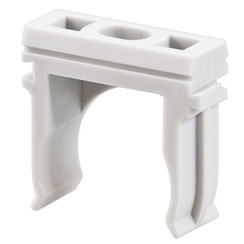 Клипса REXANT 28-0140-2 для трубы ø40мм, серая (30 шт/уп) - изображение 2