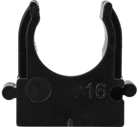 Клипса REXANT 28-0416-2 для монтажного пистолета ø 16 мм, черная 100 шт/уп - изображение 2