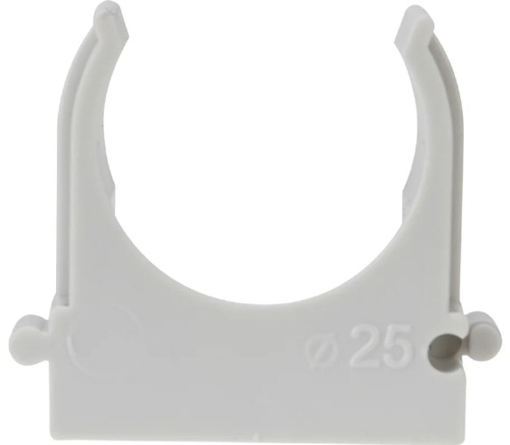 Клипса REXANT 28-0425-1 для монтажного пистолета ø 25 мм, серая 50 шт/уп - изображение 2