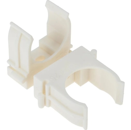 Клипса REXANT 28-0425-3 для монтажного пистолета ø 25 мм, белая 50 шт/уп