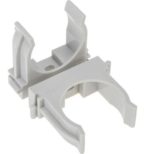 Клипса REXANT 28-0432-1 для монтажного пистолета ø 32 мм, серая 50 шт/уп