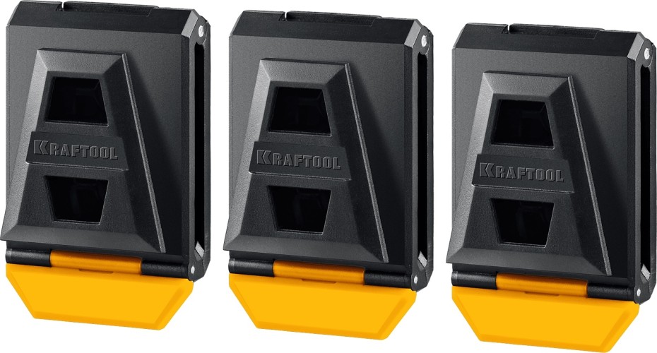 Клипсы KRAFTOOL KC-3 для системы FastClip, пластиковые, 3 шт.  38779