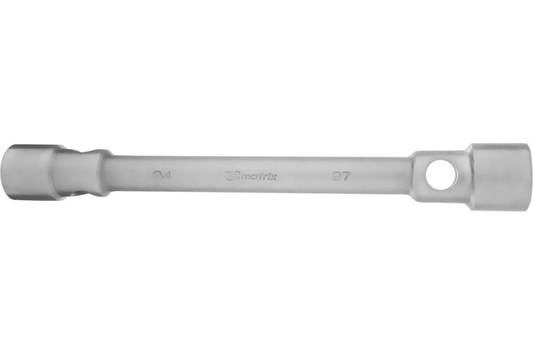 Ключ баллонный MATRIX 14295 двухсторонний 24х27 мм - изображение 2