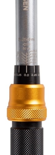 Ключ динамометрический 1/4" TOLSEN 5-25 Нм в пластиковом кейсе TT19661 - изображение 3