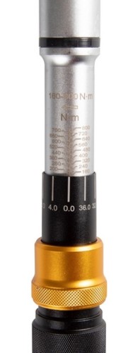 Ключ динамометрический 3/4" TOLSEN 160-800 Нм в пластиковом кейсе TT19670 - изображение 3