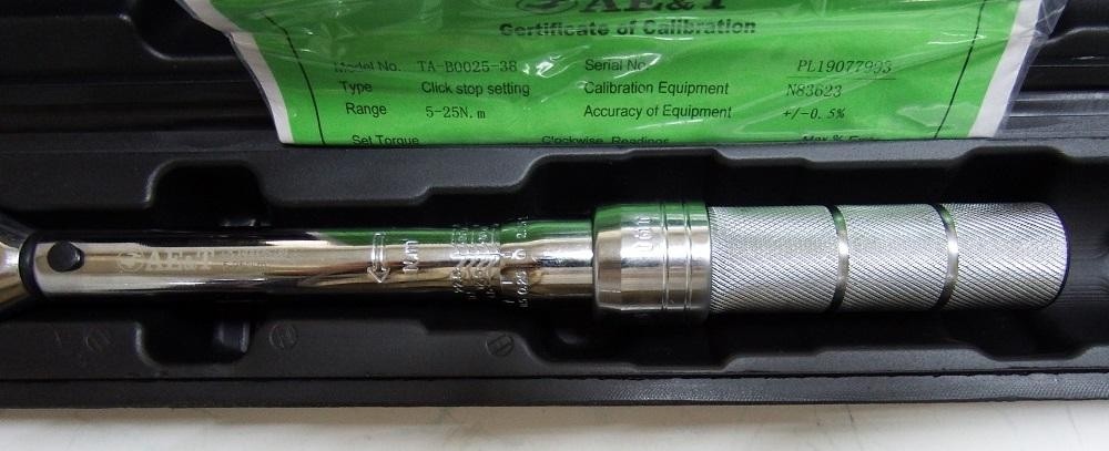 Ключ динамометрический AE&T TA-B0025-38 5-25nm 3/8" - изображение 4