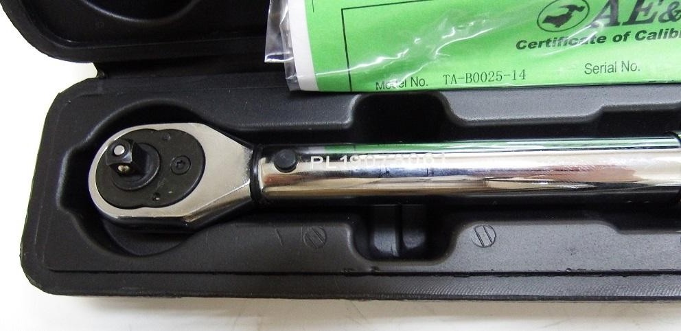 Ключ динамометрический AE&T TA-B0025-14 5-25nm 1/4" - изображение 3