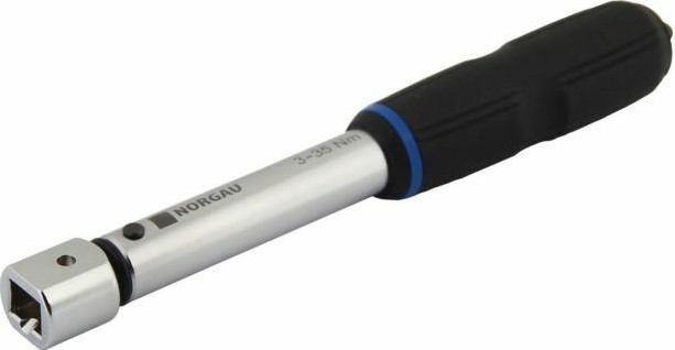 Ключ динамометрический бесшкальный Norgau NTW23-035PI хвостовик 9 х 12 мм, 3 - 35 Нм 051114035