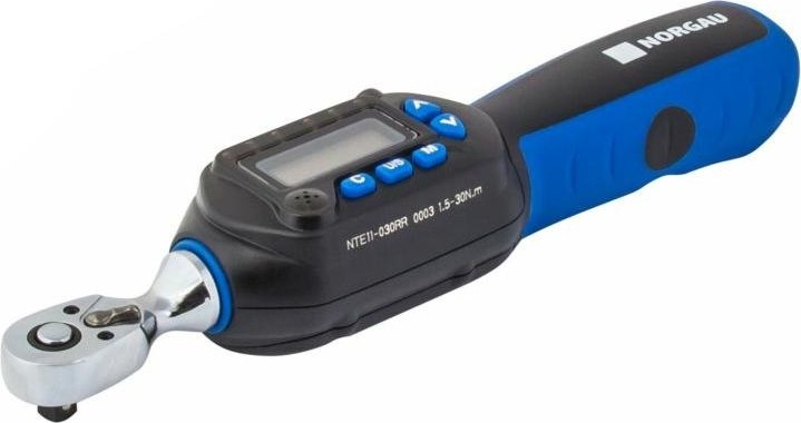 Ключ динамометрический электронный Norgau NTE11-030RR 1/4", 6 - 30 Нм 051130031