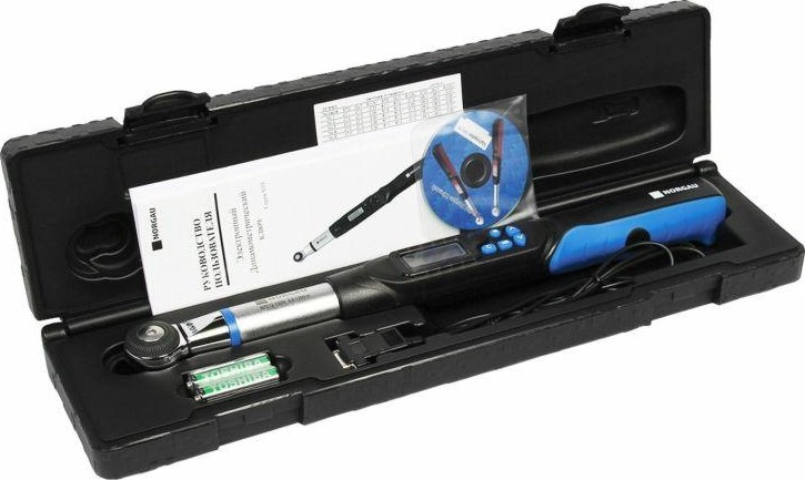 Ключ динамометрический электронный Norgau NTE12-135RI хвостовик 9 х 12 мм, 27 - 135 Нм 051130135 - изображение 2