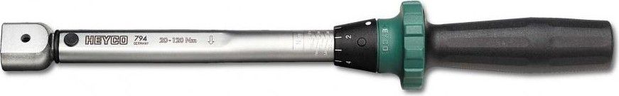 Ключ динамометрический Heyco VARITORQUE для насадок HE-00792000080 HE-00792000080