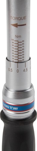 Ключ динамометрический KING TONY "FIT" 14х18 мм, 20-100 Hм, футляр 34522-1DG - изображение 2