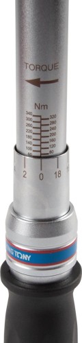 Ключ динамометрический KING TONY "FIT" 14х18 мм, 60-340 Hм, с набором рожковых насадок 13 345203D11MR - изображение 3