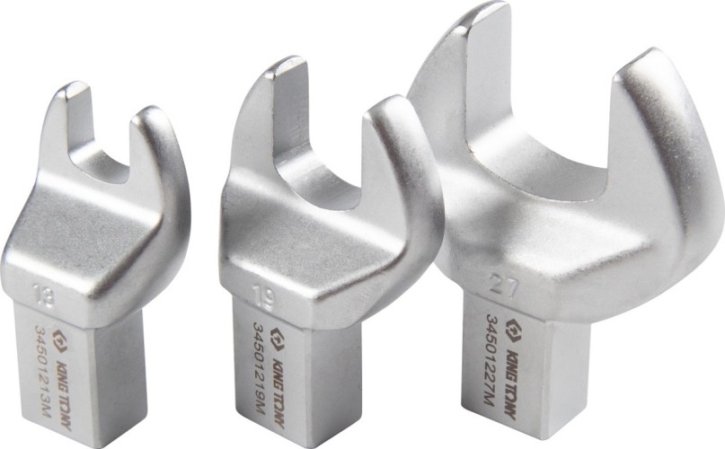 Ключ динамометрический KING TONY "FIT" 14х18 мм, 60-340 Hм, с набором рожковых насадок 13 345203D11MR - изображение 5