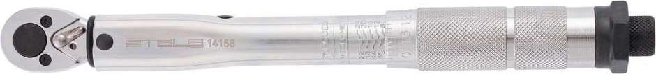 Ключ динамометрический STELS 5-24 нм , 1/4", crv, хромир.// 14158