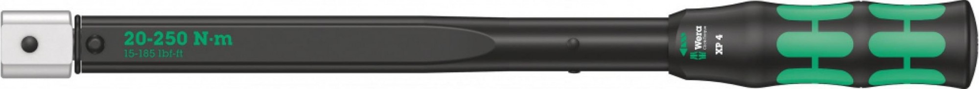 Ключ динамометрический WERA 05075673001 click-torque xp 4 предустановлен 20 нм, для насадо WE-075673