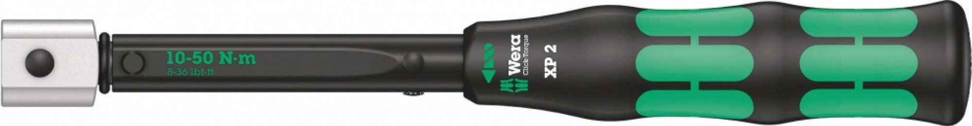 Ключ динамометрический WERA 05075671001 click-torque xp 2 предустановлен 10 нм, для насадо WE-075671