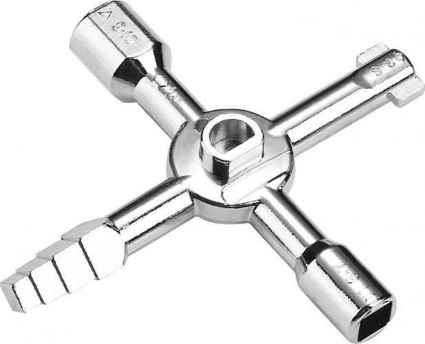 Ключ для электрошкафов DEKO MW01 многофункциональный (10 в 1) 065-0582 - изображение 3