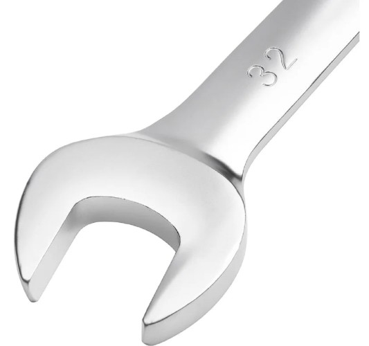 Ключ комбинированный AV Steel AV-315032 трещоточный, 32 мм - изображение 2