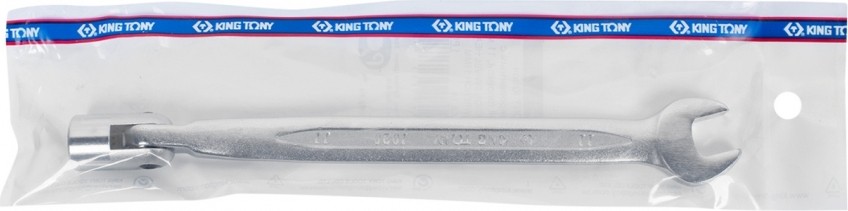 Ключ комбинированный c торцевой головкой KING TONY 11 мм 1020-11 1020-11 - изображение 4
