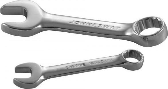 Ключ комбинированный JONNESWAY W53109 короткий, 9 мм 049355