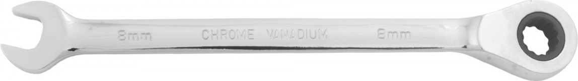 Ключ комбинированный JONNESWAY W60108 трещоточный с реверсом, 8 мм 049294 - изображение 2