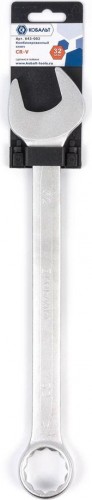 Ключ комбинированный Кобальт 643-002 32 мм cr-v - изображение 2