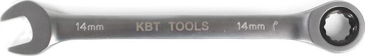 Ключ комбинированный КВТ  трещоточный 14 мм 79188