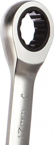 Ключ комбинированный КВТ  трещоточный 17 мм 79190 - изображение 3