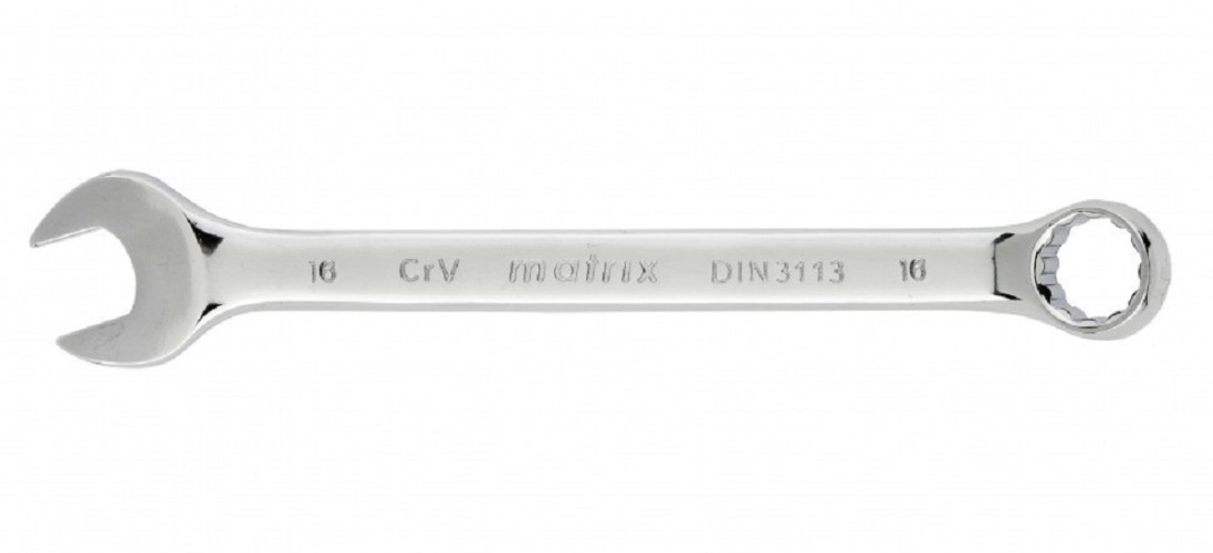 Ключ комбинированный MATRIX 15160 16 мм, CrV